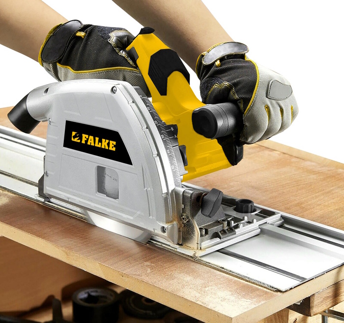 Føringsskinne til Falke dyksav 140 x 18 cm